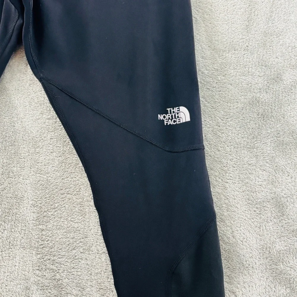The North Face Winter Warm Tights Mens M Black Running‎ Leggings Stretch Fitted